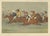 Vanity fair “the winning post” horse racing finish, victorian sporting scene, 1888 : a striking large-format vanity fair...