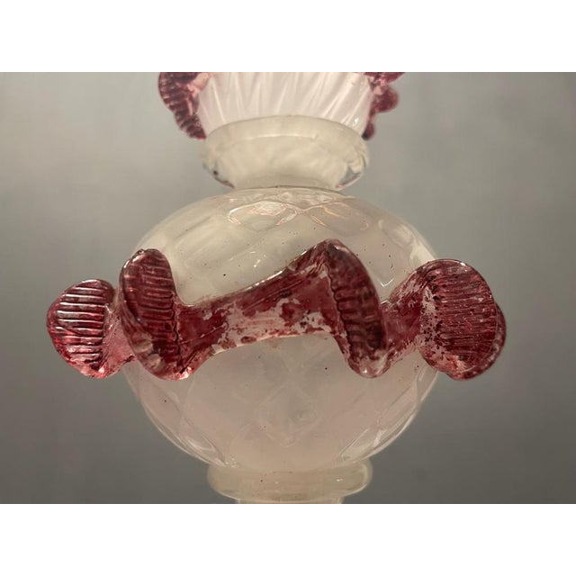 1970s Large Venetian Glass Chandelier, 1970s For Sale - Image 5 of 14