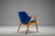 Armchair in Blue and Teak by Alf Svensson for Dux, 1960s For Sale - Image 13 of 17