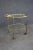 Mid 20th Century Modern Design Oval Brass Bar Cart For Sale - Image 5 of 7