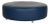 Tangram Ottoman in Blue Leather from Roche Bobois For Sale