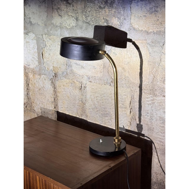 1930s Desk Lamp by Charlotte Perriand for Jumo, 1930s For Sale - Image 5 of 6