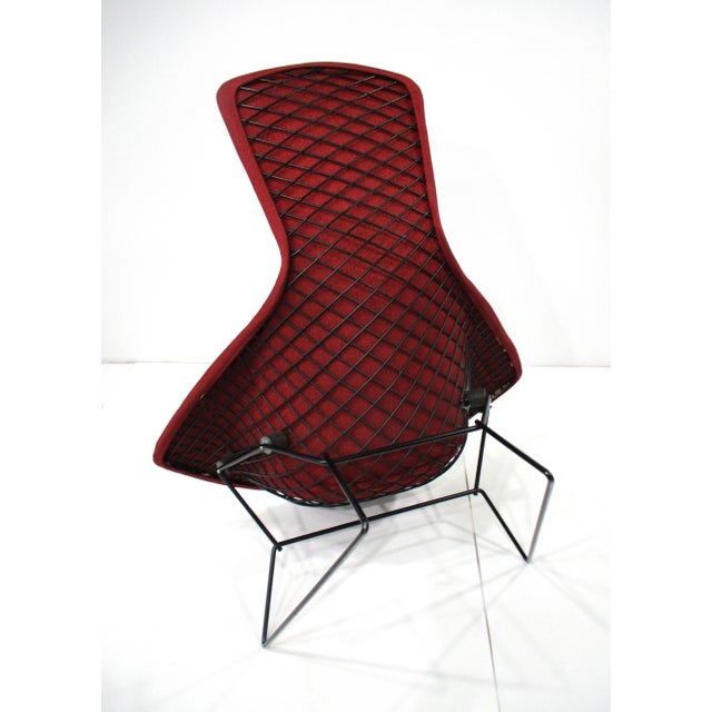 Harry Bertoia Bird Lounge Chair and Ottoman for Knoll For Sale - Image 10 of 12