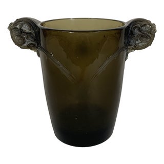 Vintage Art Deco Chamarande Vase by René Lalique for Lalique, 1926 For Sale