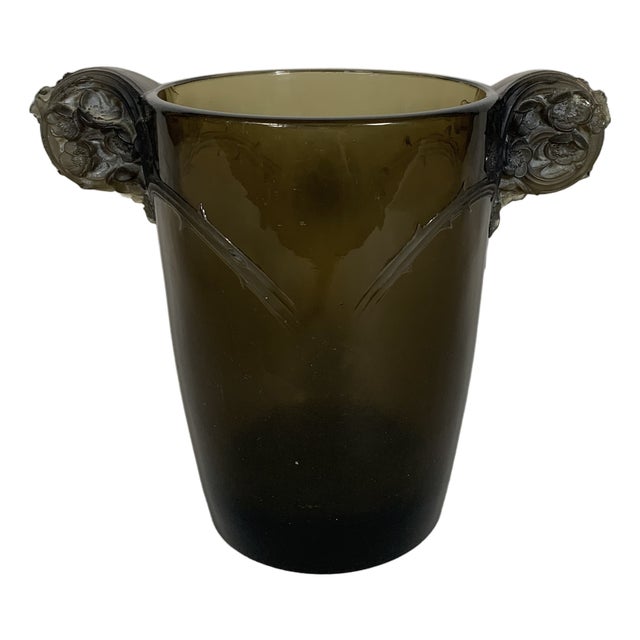 Vintage Art Deco Chamarande Vase by René Lalique for Lalique, 1926 For Sale