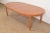 Henredon Mid-Century Hollywood Regency Pecan Wood Extension Dining Table, Newly Refinished For Sale - Image 14 of 14