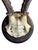 Roe Deer Trophy mounted on wood plaque. Writing on skull darted 1903 8.5" x 6" x 6"