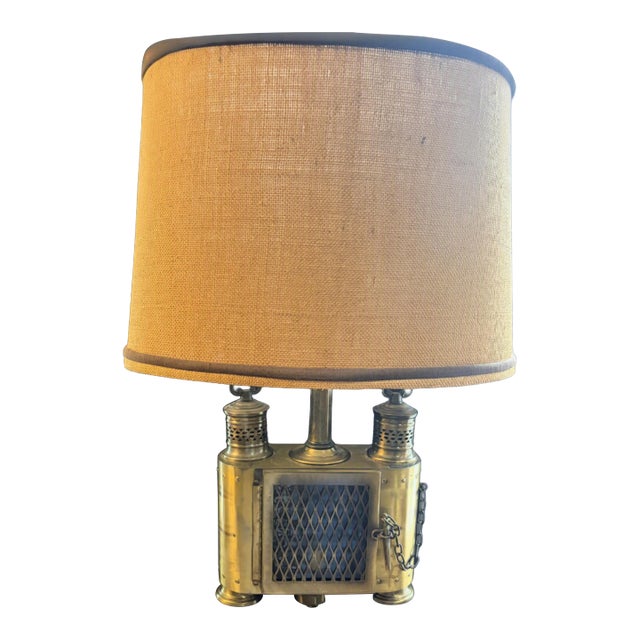 Vintage Capt. David Babcock "Young America" Nautical Table Lamp For Sale