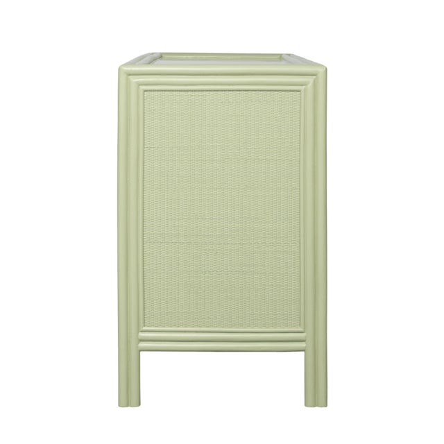 Bermuda Six-Drawer Dresser - Celery Green For Sale In West Palm - Image 6 of 9