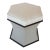 Woodbridge Furniture Hexagon Ottoman For Sale