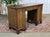 Brown English Desk in Mahogany with a Leather Top, 1950s For Sale - Image 8 of 16