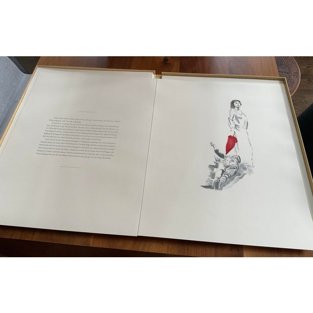 Tan 1990s Eric Fischl's 'Vincent, a Delirium', Signed Artist's Proof Folio For Sale - Image 8 of 15