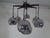 Mid-Century Modern Space Age Chrome-Plated Ceiling Lamp, Germany, 1960s For Sale - Image 3 of 14