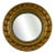 French Convex Witch Eye Mirror in Carved Giltwood, 19th Century For Sale