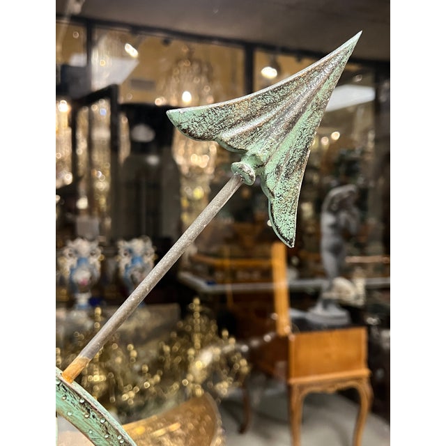 Bronze Armillary With Verdigris Patina For Sale - Image 11 of 12