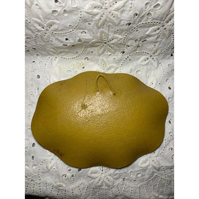 Mid 20th Century Vintage Mid 20th Century Seetusee Glassware by Mayfair Ruffled Art Glass Blue and Purple Foil Art For Sale - Image 5 of 5