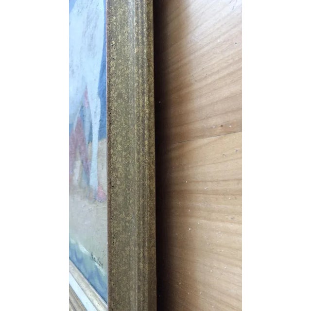 Henry Meylan, Europe et Zeus, Oil on Canvas, Framed For Sale - Image 7 of 9