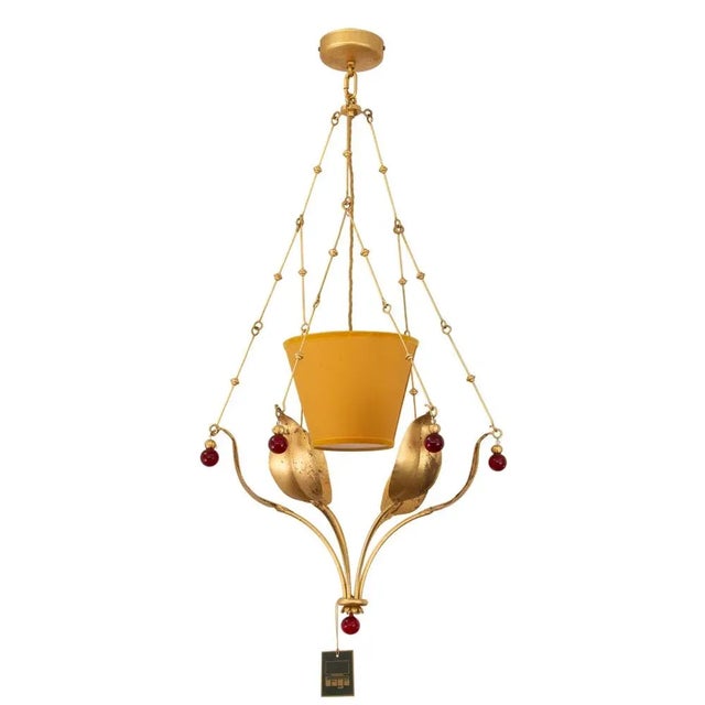 Vintage Italian Suspension Lamp, 1980s For Sale - Image 12 of 12