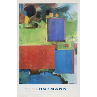 1999 "Rhapsody" Exhibition Poster by Hans Hofmann For Sale