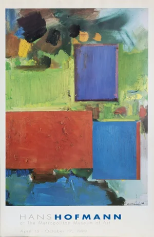 1999 "Rhapsody" Exhibition Poster by Hans Hofmann