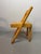 Rare set of four Iva solid wooden dining chairs designed by Roberto Pamio and Renato Toso for Stilwood. Produced in 1972,...