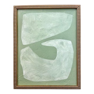 2023 "Sott'acqua" Contemporary Abstract Painting on Canvas by r.k. Red For Sale