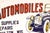 Antique Imperial Garage Embossed Tin Sign For Sale - Image 4 of 6