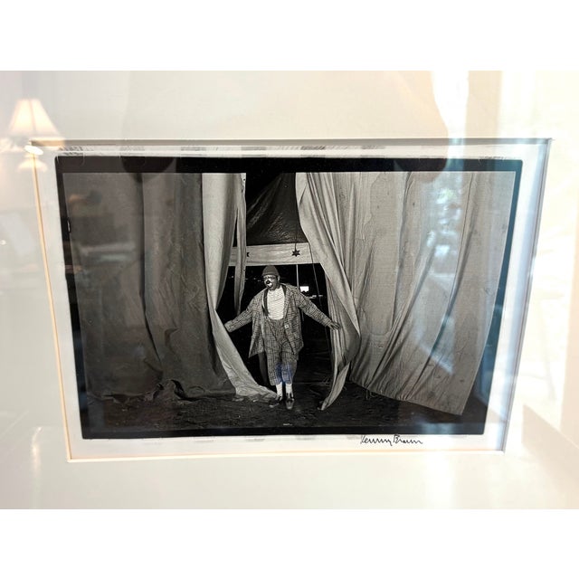Black/White Clown Photograph by Kenny Brown For Sale - Image 4 of 5