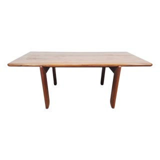 Vintage Danish Teak Coffee Table, 1970s For Sale