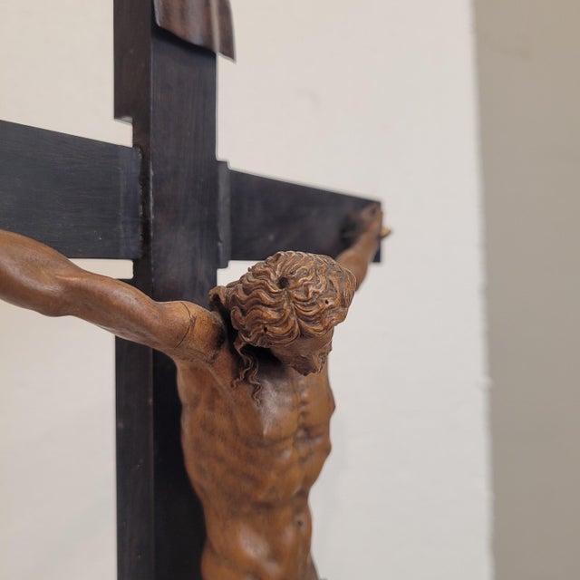 Christ Crucified Following Guglielmo Della Porta, 1800s, Wood For Sale - Image 17 of 18