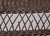 Victorian Wicker Settee With Diamond Lattice Weave For Sale - Image 11 of 12