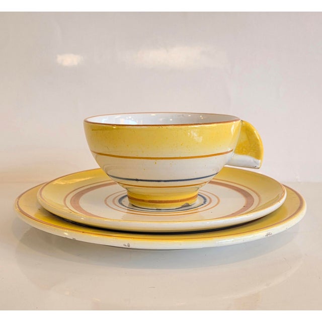 Cream Coffee Set by Eva Stricker-Zeisel for Schramberg, 1920s, Set of 3 For Sale - Image 8 of 8