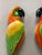 Chartreuse Macaws in Fiberglass & Epoxy, Italy, 1970s, Set of 2 For Sale - Image 8 of 18