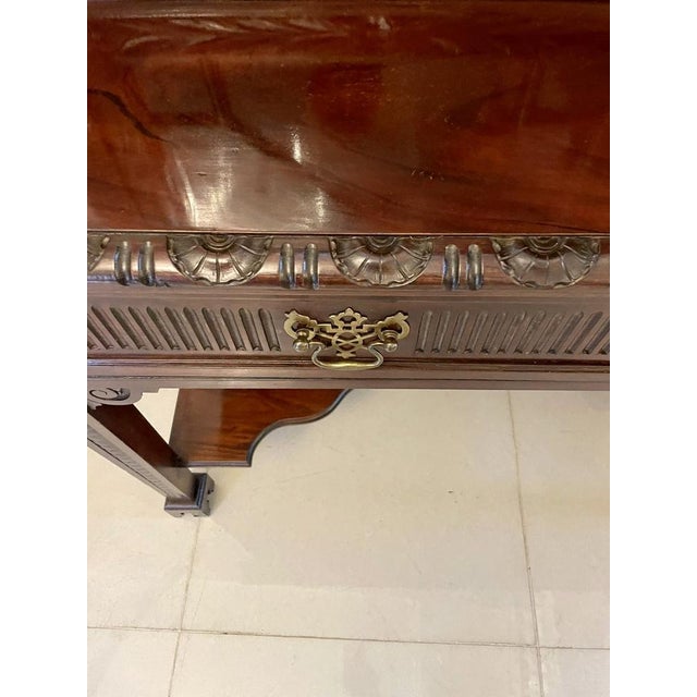 Victorian Carved Mahogany Display Cabinet by James Winter & Sons, London, 1860s For Sale - Image 14 of 18