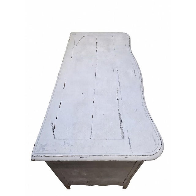 Wood Antique Patinated Chest of Drawers, 1700s For Sale - Image 7 of 17