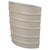 Brutalist Aluminium Vase with Asymmetrical Form from Pascal Mourgue, 1980s For Sale - Image 6 of 6