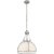 Gracie Large Dome Pendant in Antique Nickel with White Glass Designer: Chapman & Myers Canopy: 5.25" Round Mounting: Chain...