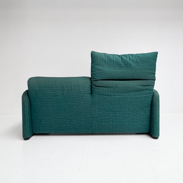 Maralunga Sofa with Ottoman by Vico Magistretti for Cassina, 1970s, Set of 2 For Sale - Image 9 of 18
