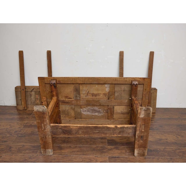 19th-Century French Fruitwood Extension Dining Table With Two Leaves For Sale In Atlanta - Image 6 of 11