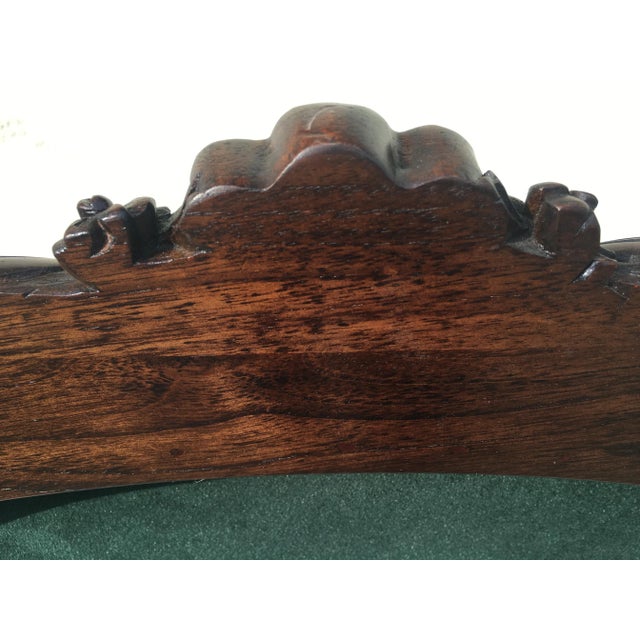 Antique Baroque Style Throne Armchair For Sale - Image 10 of 18