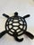 Black Vintage Cast Iron Sea Turtle Trivet For Sale - Image 8 of 8