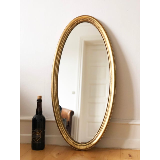 Vintage Giltwood Full-Length Mirror by Deknudt – Belgium, 1970s For Sale - Image 10 of 11