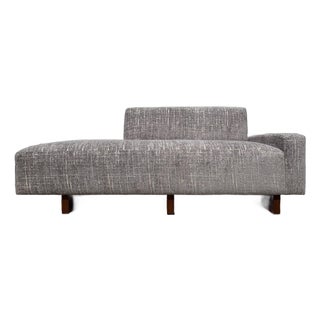 20th Century Newly Upholstered Italian Chaise Long For Sale
