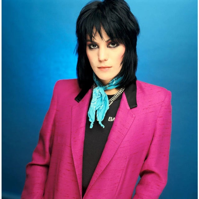Joan Jett - signed limited edition print Joan Jett, I Love Rock'n'Roll album cover photograph, 1981. (photo Mick Rock)...