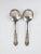 Antique Silverplate Soup or Serving Spoons - a Pair For Sale - Image 4 of 4