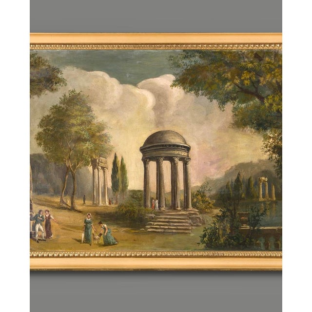 After Anton Pitloo, Landscape Composition, 1800s, Oil on Canvas, Framed For Sale - Image 7 of 12