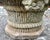 Cast Stone Flower Basket Garden Ornament Sculpture Mid 20th Century For Sale - Image 14 of 18