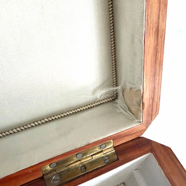 19th Century Napoleon III Jewelry Box With CSD Monogram For Sale - Image 10 of 12