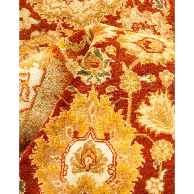 Textile Mogul, One-of-a-Kind Hand-Knotted Area Rug in Brown, 2' 8" x 13' 2" For Sale - Image 7 of 8