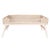 Artifacts Rattan Breakfast Tray Table in White Wash For Sale - Image 4 of 9